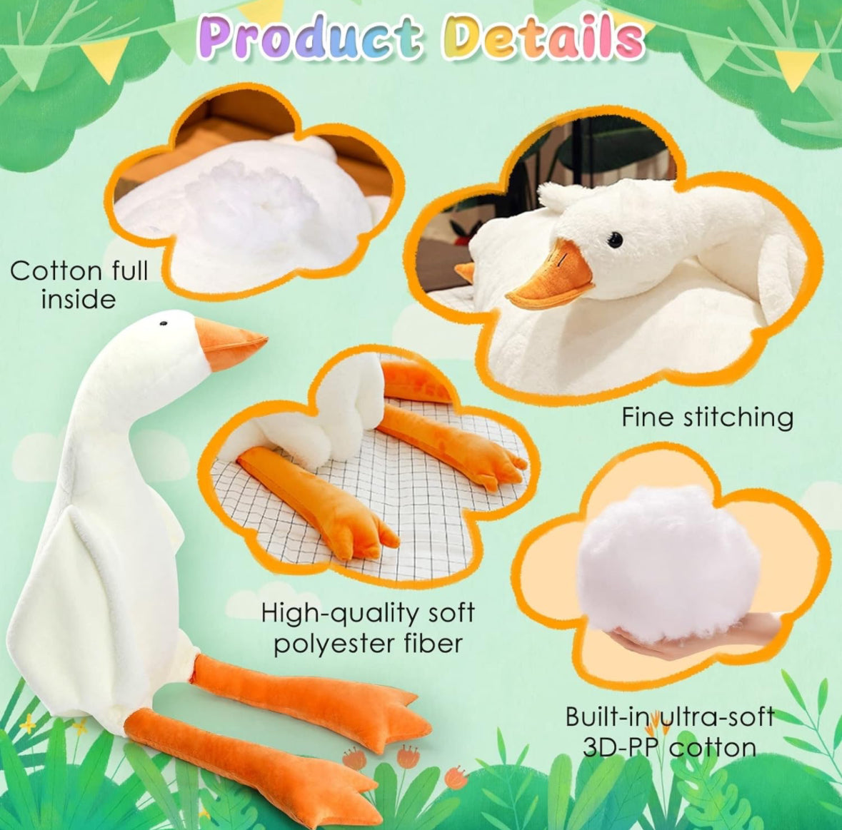 Giant Goose Buddy Pillow