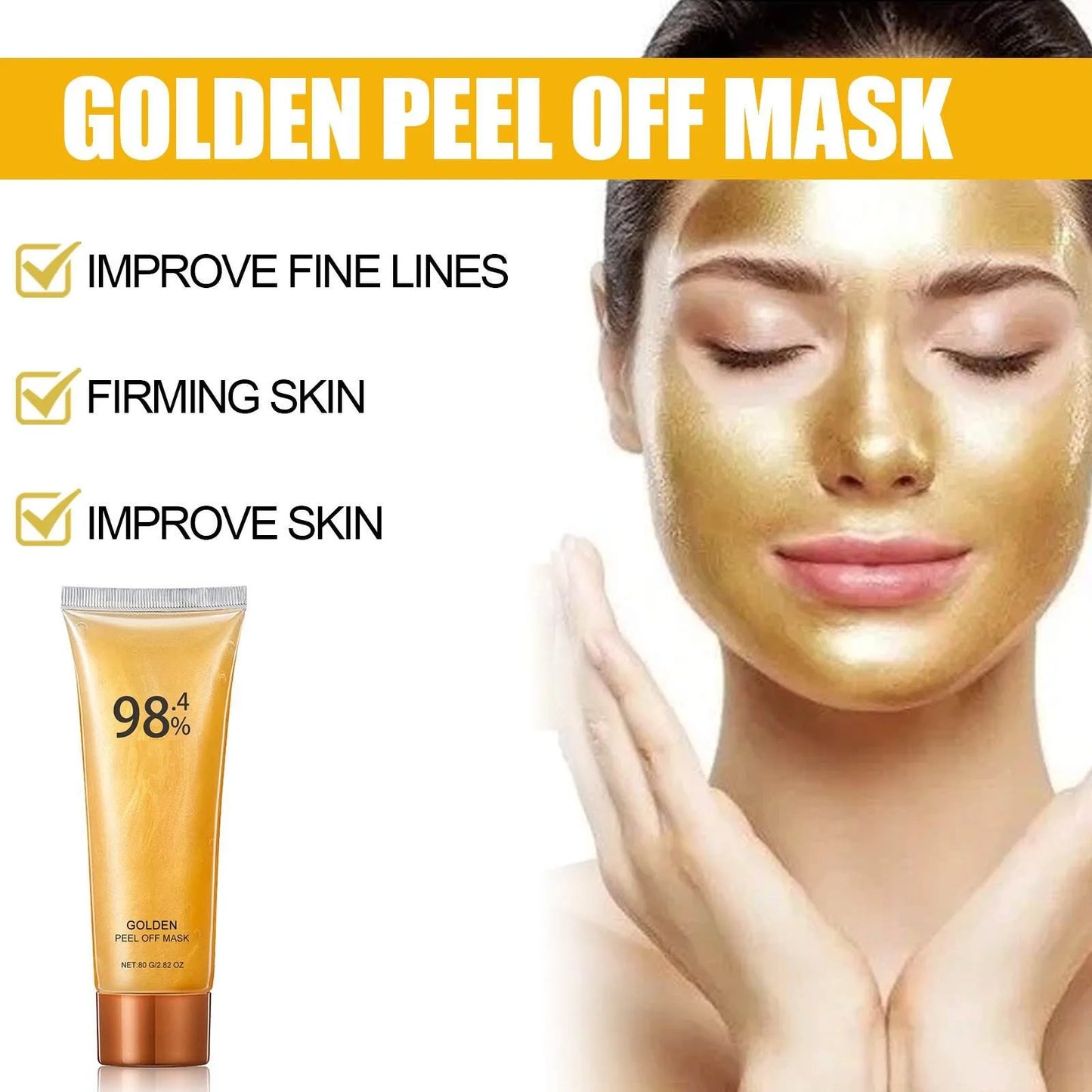 Gold Collagen Peel Off Mask