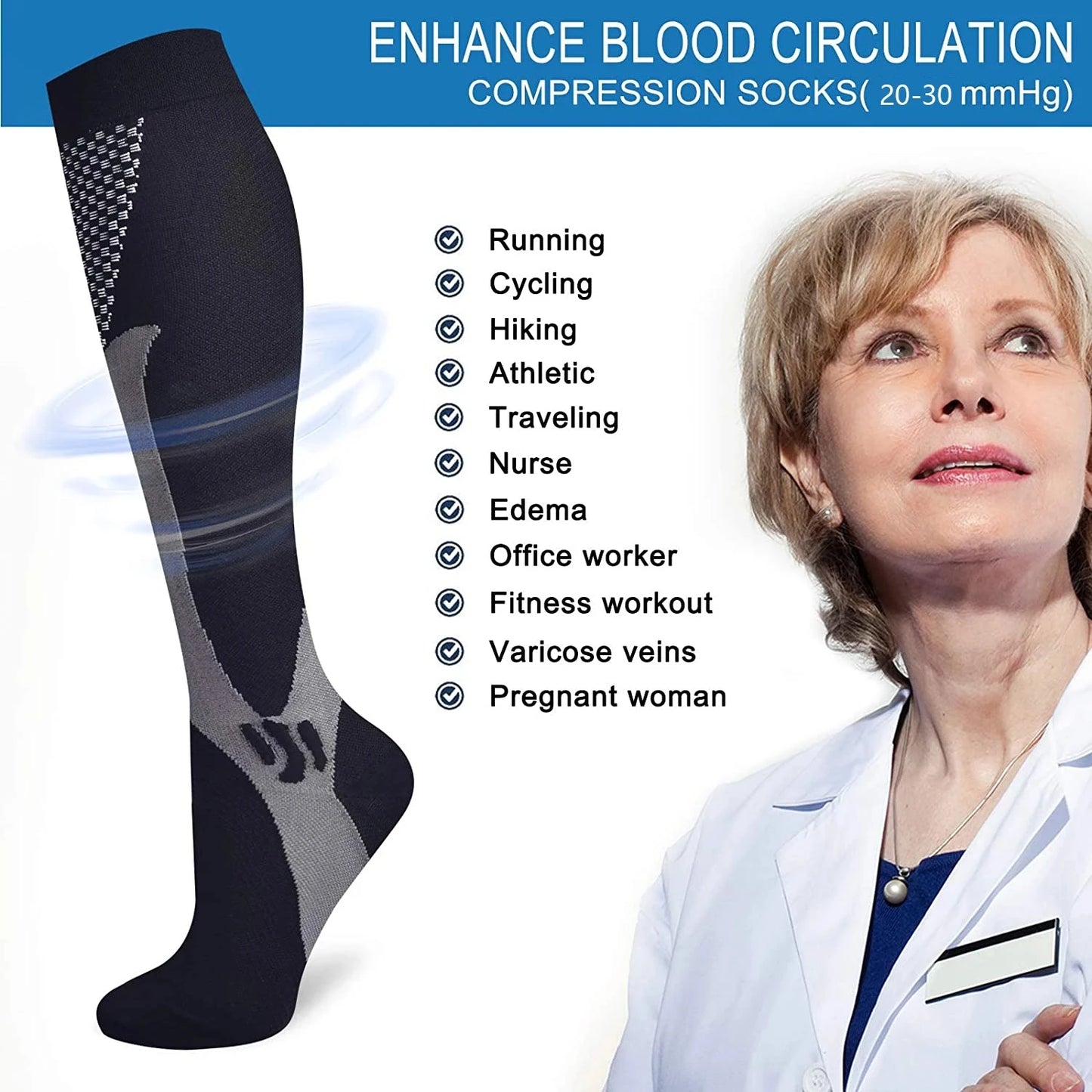 SportEase Compression Socks